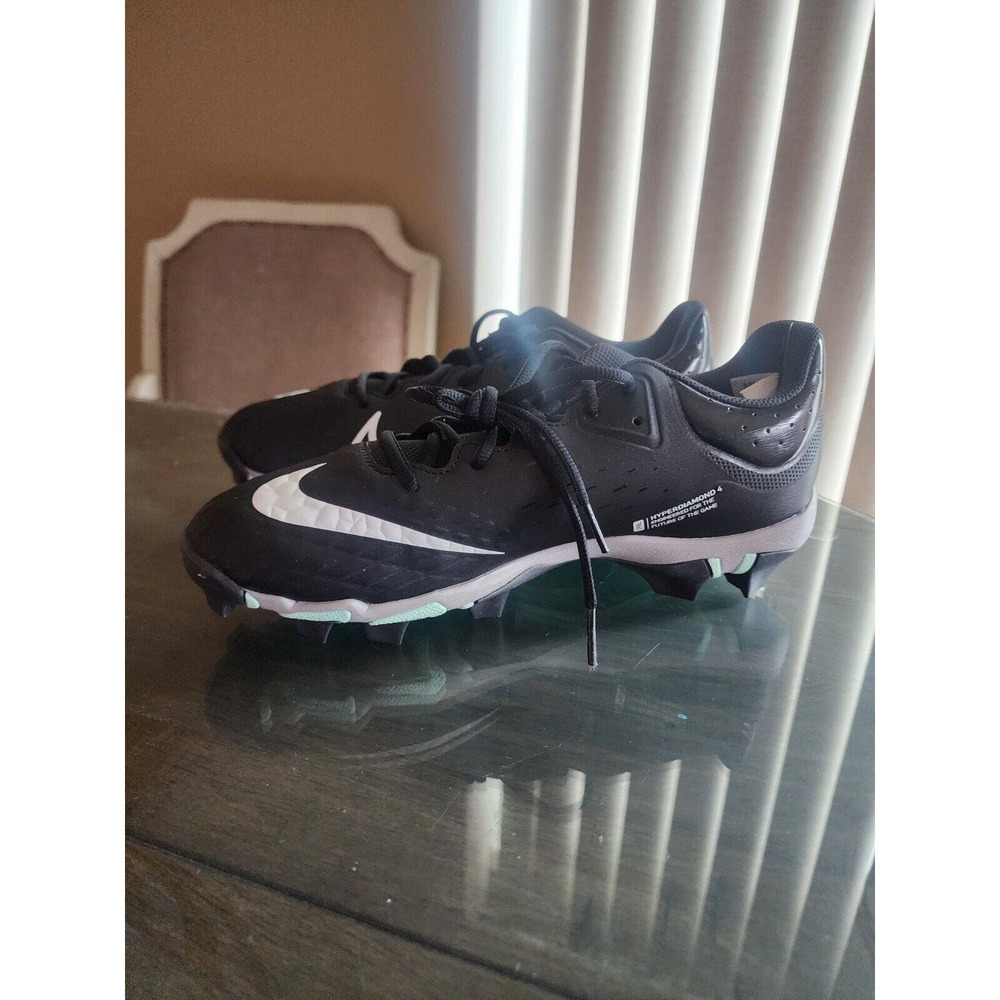 NIKE HYPERDIAMOND 4 KEYSTONE SOFTBALL CLEATS CZ5918-010 WOMEN'S SIZE 10